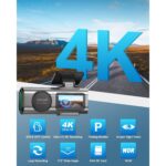 zhiroad Q20S 4K-Dashcam mit 1,47-Zoll-Display und abnehmbarer Halterung