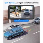 AUTO-VOX Solar3A Plus Funk-Rückfahrkamera mit Solarpanel und 5-Zoll-Monitor