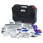 WORKPRO 123-teiliger Steckschlüsselsatz mit Umschaltknarren im Kunststoffkoffer