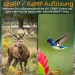 Agitato A323 Wildkamera mit Sony-Starvis-Sensor und Bewegungsauslösung im Tarnmuster