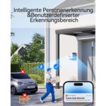 TMEZON WLAN Video-Türsprechanlage 2-Draht mit 7-Zoll-Touchscreen