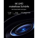 eufyCam S3 Pro 4K Akku-Überwachungskamera mit Solarpanel