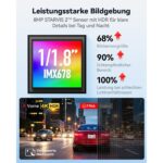 REDTIGER F7NA Dashcam 4K mit Sony STARVIS 2 IMX678