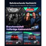 REDTIGER F17 Elite 3-Kanal-Dashcam mit Dual STARVIS 2