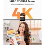 OBSBOT Tiny 2 Lite 4K-PTZ-Webcam mit beweglichem Zwei-Achsen-Gimbal