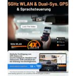 VANTRUE N4S Dashcam mit drei STARVIS-2-Sensoren