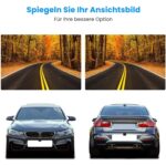 AUTO-VOX W7 Rückfahrkamera-Set mit 5-Zoll-Monitor und kabelloser Kamera für das Nummernschild