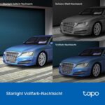 Tapo C520WS Überwachungskamera für aussen mit schwenkbarem Kopf und zwei Antennen