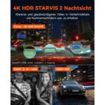 VANTRUE N4 Pro Dashcam 4K mit drei Kanälen