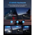 VANTRUE F1 Motorrad-Dashcam 4K wasserdicht