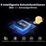 Timeusb 12V 100Ah LiFePO4-Akku Gruppe 31