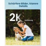 ZOSI WLAN-Überwachungsset mit vier Kameras und Rekorder mit eingebautem 12-Zoll-Bildschirm