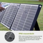 ALLPOWERS faltbares Solarmodul mit 200 Watt, monokristallin