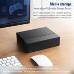 UnionSine externe 3,5-Zoll-Festplatte mit 14 TB in senkrechter Bauform