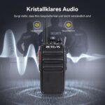 Retevis RT24 Plus Funkgeräte-Set mit zehn Geräten, Headsets und Ladeschalen