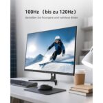 KTC H32D6 Monitor mit 32 Zoll und WQHD-Auflösung in weissem Gehäuse