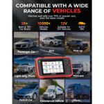 LAUNCH CRP129i V2.0 Diagnosegerät mit 5-Zoll-Touchscreen und OBD2-Kabel