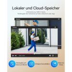 TMEZON WLAN Video-Türsprechanlage 2-Draht mit 7-Zoll-Touchscreen