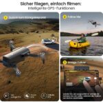 Holy Stone HS360S Drohne faltbar mit Fernsteuerung und zwei Akkus