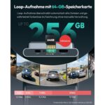 BOTSLAB Dashcam 4K mit STARVIS 2 und Hardwire-Kit
