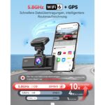 REDTIGER F7N Dashcam 4K mit GPS-Halterung