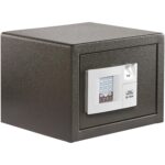 BURG-WÄCHTER PointSafe P 2 E FS Möbeltresor in Schwarz mit elektronischem Zahlenschloss und Fingerscan