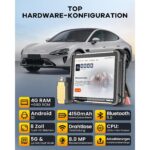 THINKCAR ThinkScan 689BT OBD2-Diagnosegerät mit 8-Zoll-Tablet und Bluetooth-Dongle für den OBD-Anschluss