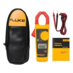 Fluke 302+ digitale Stromzange in Gelb und Rot mit TL75 Messleitungen