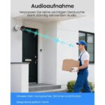ZOSI C180 PoE Überwachungsset mit 8-Kanal-Netzwerkrekorder und vier Aussenkameras mit 8 Megapixel