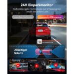 REDTIGER F17 Elite 3-Kanal-Dashcam mit Dual STARVIS 2
