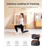 OBSBOT Tiny 2 Lite 4K-PTZ-Webcam mit beweglichem Zwei-Achsen-Gimbal