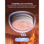 X-Sense SD11 Rauchwarnmelder mit weissem ABS-Gehäuse aus dem Set mit fünf Meldern
