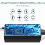 ledmo Netzteil 12 Volt 5 Ampere mit 60 Watt, drei Stück im Set mit Anschlusskabel