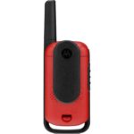 Motorola Talkabout T42 Handfunkgerät in Rot mit LCD-Display und Gürtelclip