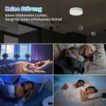 XINDUM SM01 Rauchmelder 3er Set mit Magnethalterung und fest verbauter 10-Jahres-Batterie