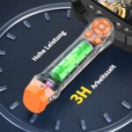 Qimic G30M Endoskopkamera mit 4,3-Zoll-Display, 8-mm-Kamerakopf und aufgerolltem 5-Meter-Kabel