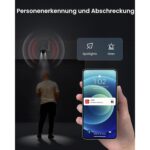 ZOSI 2K WLAN-Überwachungsset mit vier Kameras, Farbnachtsicht und 8-Kanal-Rekorder mit 1 TB