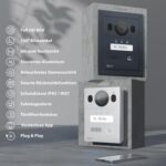 Goliath Basic Line Video-Türsprechanlage 2-Draht-Bus mit 7-Zoll-Touchmonitor