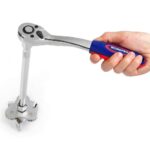 WORKPRO 123-teiliger Steckschlüsselsatz mit Umschaltknarren im Kunststoffkoffer