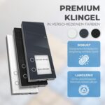Telegärtner DoorLine Slim DECT Türstation mit Echtglasfront in Anthrazit