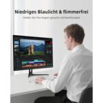 KTC H32D6 Monitor mit 32 Zoll und WQHD-Auflösung in weissem Gehäuse