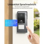 TMEZON WLAN Video-Türsprechanlage 2-Draht mit 7-Zoll-Touchscreen