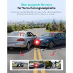 BOTSLAB Dashcam 4K mit STARVIS 2 und Hardwire-Kit