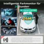 BOTSLAB 3-Kanal-Dashcam mit Innenraumkamera