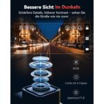 REDTIGER F7N Dashcam 4K mit GPS-Halterung