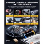 THINKCAR ThinkScan 689BT OBD2-Diagnosegerät mit 8-Zoll-Tablet und Bluetooth-Dongle für den OBD-Anschluss
