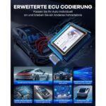 MUCAR 892BT OBD2-Diagnosegerät mit 8-Zoll-Tablet, Bluetooth-Dongle und Zubehör