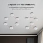 X-Sense SD19-W Funkrauchmelder aus dem 6er-Set, weisses Gehäuse mit Stummschalttaste