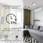 ELRO FS1805M Rauchwarnmelder in Weiss mit Magnethalterung aus dem Zehnerset