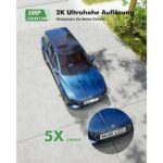 Zwei graue YESYAMO C8TB Solar-Überwachungskameras mit schwenkbarem Kopf und Solarpanel